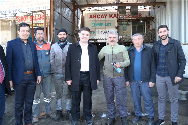 Evren Dinçer Sanayi Esnafı ve İşçileriyle Buluştu 