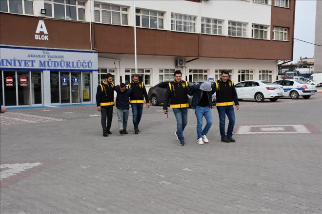 Hırsızlık Şüphelileri Aksaray Emniyetinden Kaçamadı