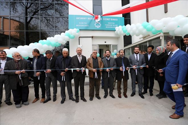 Aksaray Belediyesi Ek Hizmet Binası Hizmete Açıldı