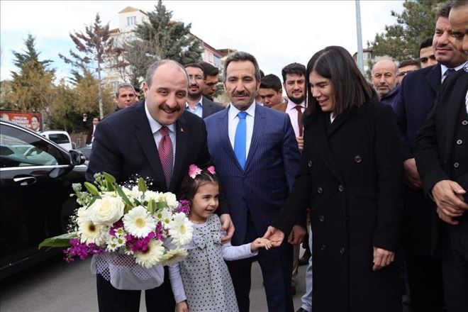 Sanayi ve Teknoloji Bakanı Mustafa Varank Aksaray´a geldi