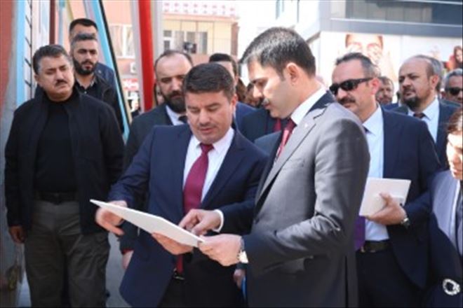  Bakan Kurum´dan Evren Dinçer´in Projelerine Tam Destek