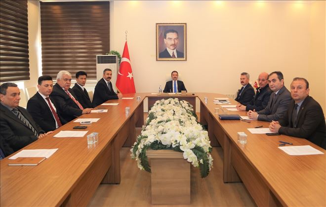 Afet ve Acil Durum Koordinasyon Kurulu toplantısı yapıldı