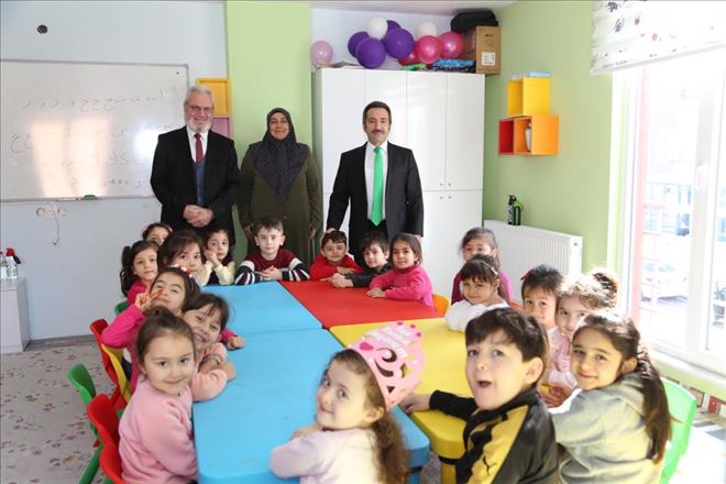 Vali Ali Mantı Aksaray Müftülüğü ´ne bağlı Kuran Kursu´nu ziyaret etti.