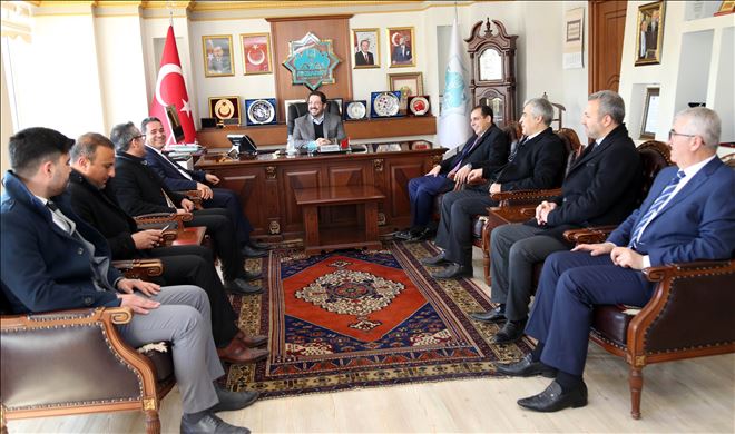  Belediye Başkan Adayı Sefer Alkan´dan Başkan Yazgı´ya Taziye Ziyareti