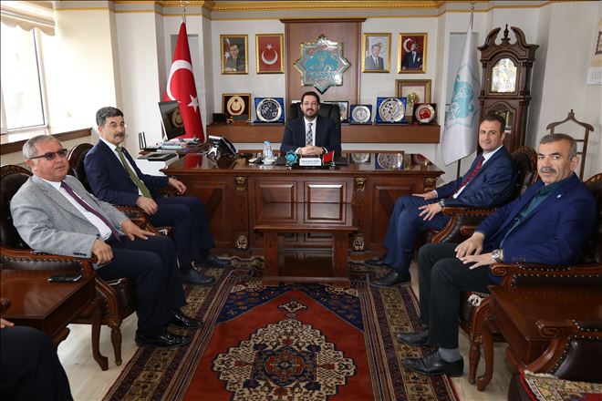 İyi Parti Heyetinden Başkan Yazgı´ya Taziye Ziyareti