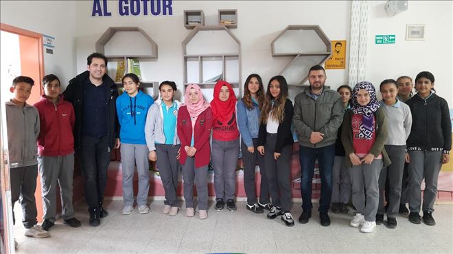 Şahin, Ortaokul Öğrencilerine Verdiği Sözü Yerine Getirdi 