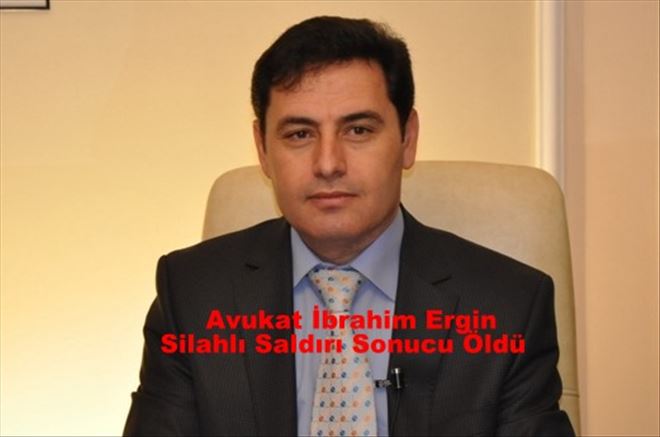 Hem Avukat İbrahim Ergin´i Hem da Kendini Öldürdü