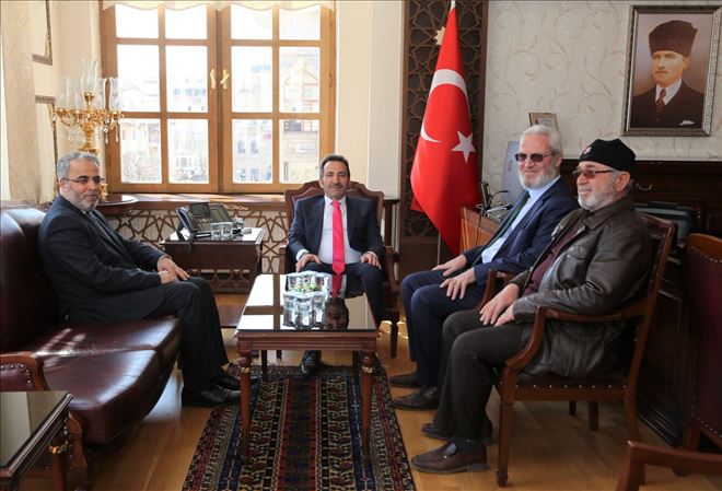 Diyanet İşleri Başkan Yardımcısı Dr. Burhan İşleyen Vali Mantı´ya ziyarette bulundu