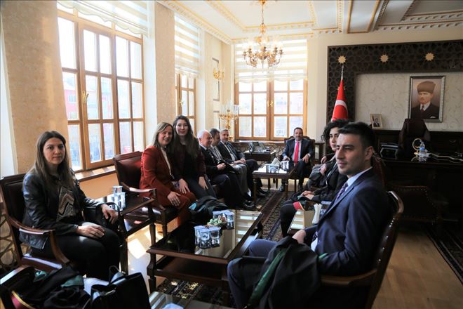 Baro Başkanı Toprak´tan Vali Ali Mantı´ya ziyaret