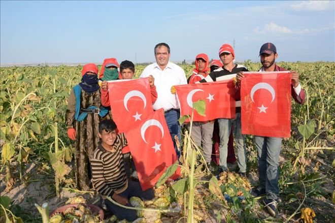 Başkan Koçak, ?El birliğiyle daha çok üretmek için çalışacağız?  