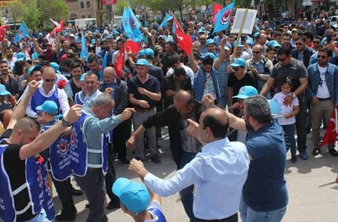 1 Mayıs Aksaray´da da Coşkuyla Kutlan