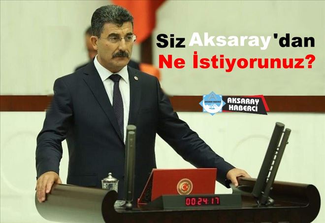 Ayhan Erel; Siz Aksaray´dan Ne İstiyorsunuz?