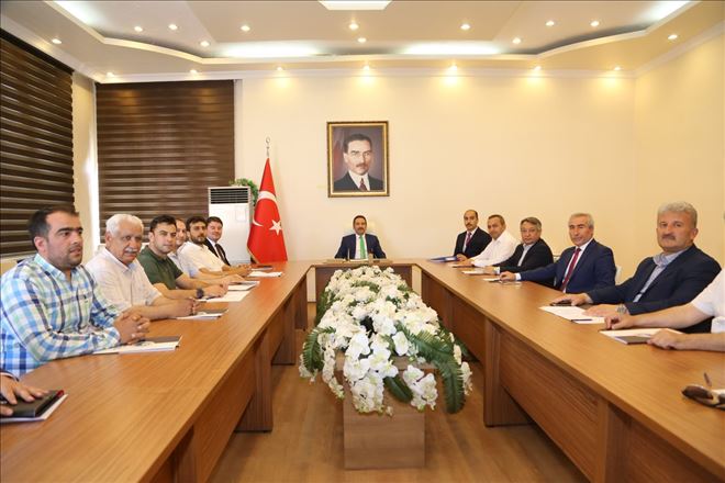 OSB Yönetim Kurulu Vali Ali Mantı´nın Başkanlığında Toplandı