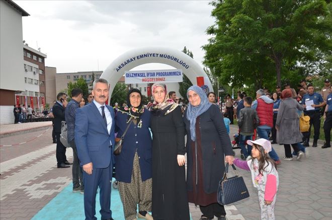 Emniyet Müdürlüğünün İftarına Katılım Yüksek Düzeydeydi