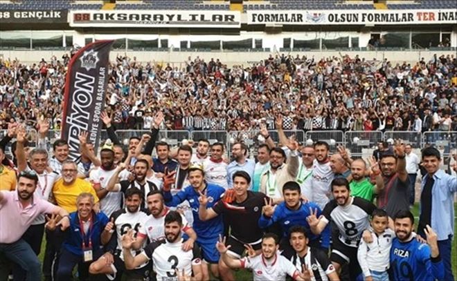 Aksarayspor´a 3.Liğ Hayırlı Olsun