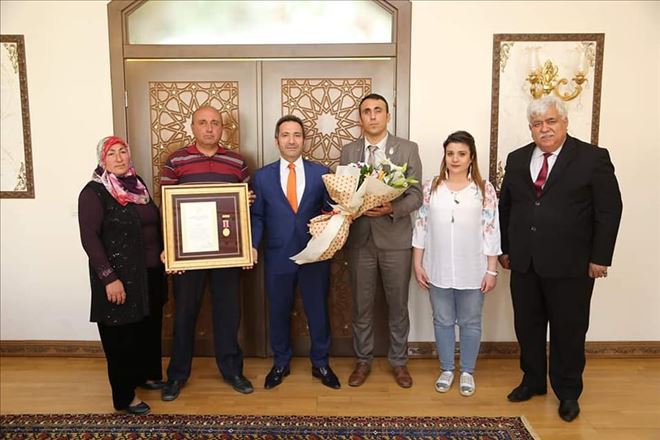 Aksaray´da Devlet Övünç Madalyası Töreni Yapıldı