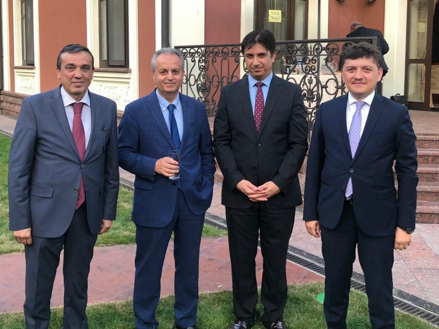 Kiev Büyükelçisinin Verdiği Resepsiyona Cihangir Fikri Saatçioğlu’da davet edildi