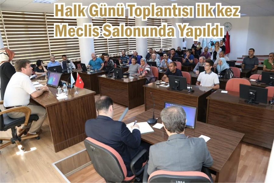 Başkan Dinçer Vatandaşların Sorunlarını  Meclis Salonunda Dinledi