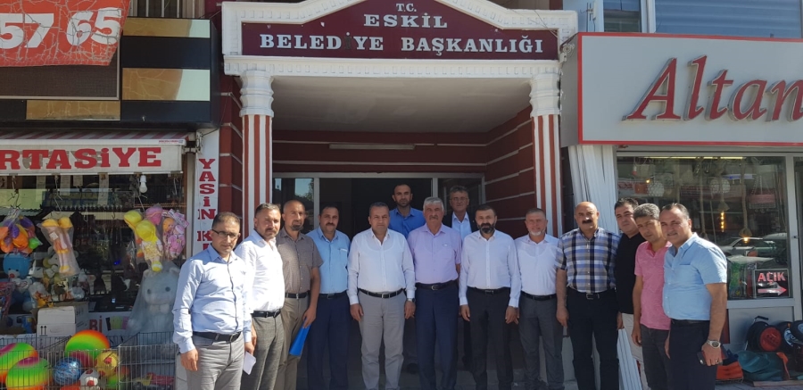 ATSO BAŞKANLARINDAN İLÇELERE ZİYARET