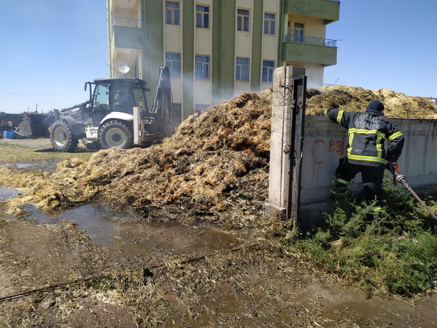 Olabilecek Büyük bir Felaketi İtfaiye ekibi önledi