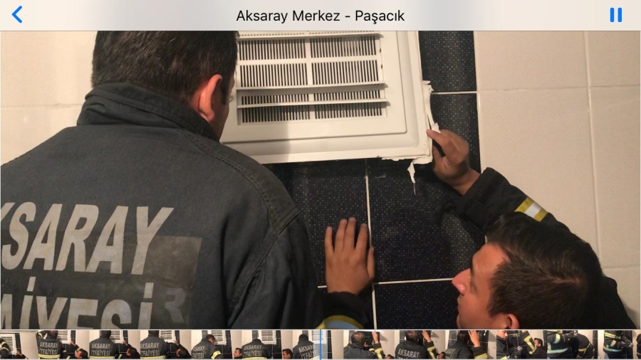 Apartman Boşluğuna Düşen Güvercin Kurtarıldı