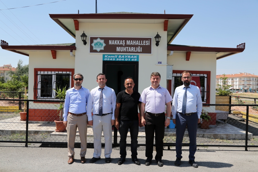 Başkan Dinçer, Nakkaş ve Cumhuriyet Mahallesi Muhtarlarını Ziyaret Etti