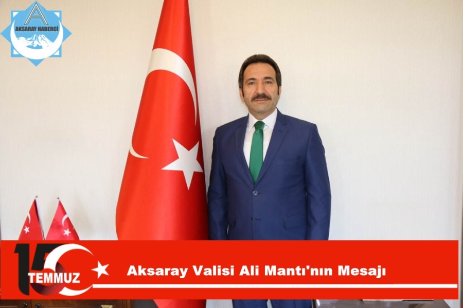 Aksaray Valisi Ali Mantı
