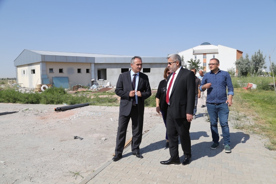 DENEY HAYVANLARI MERKEZİ TAMAMLANMA AŞAMASINA GELDİ 