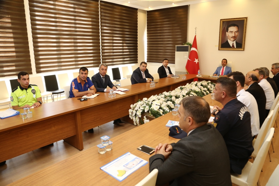 Trafik Değerlendirme Toplantısı Yapıldı