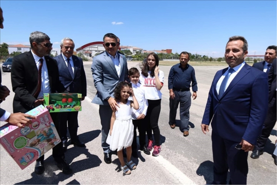 Bakan  Bekir Pakdemirli Bir Dizi İncelemelerde Bulunmak İçin Aksaray