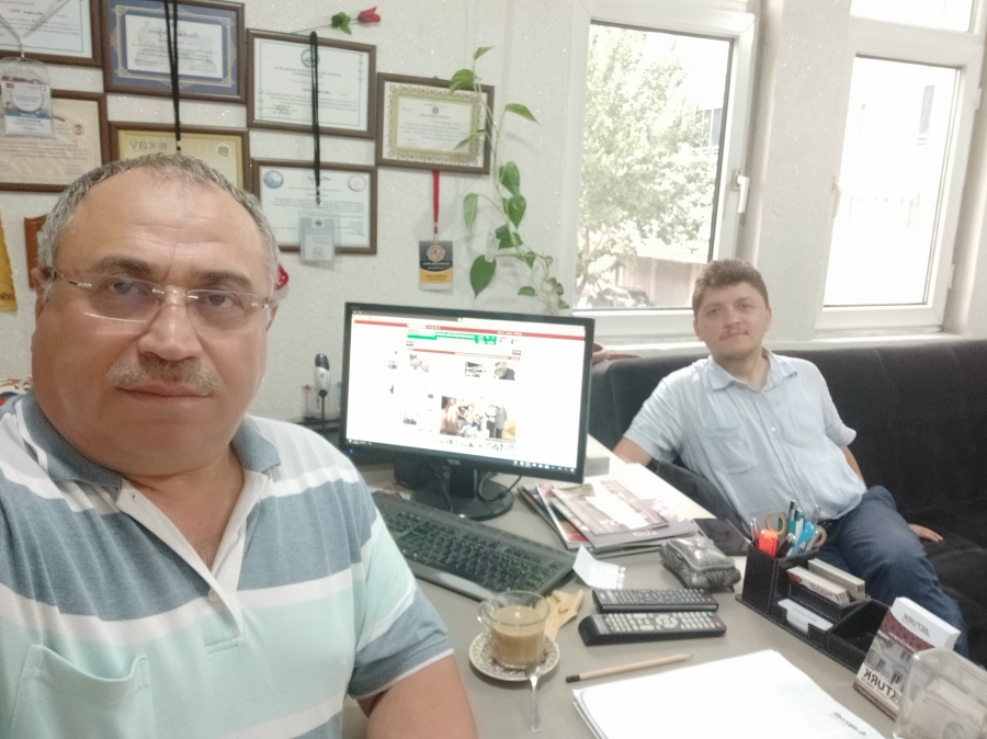 Cihangir Fikri Saatçioğlu Gazetemizi Ziyaret Etti