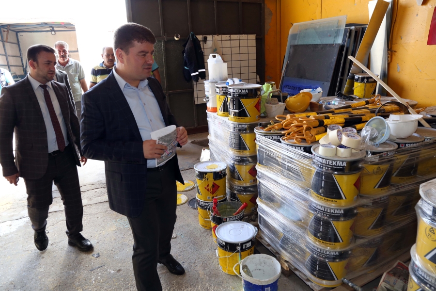 Başkan Evren Dinçer, Dış Birimleri İnceledi