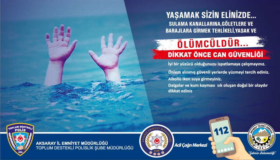 Toplum Destekli Polislik Şubesi Vatandaşları Uyarmaya devam ediyor 