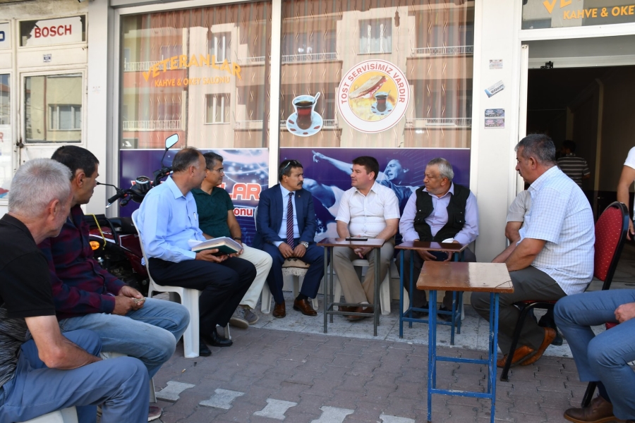 Dinçer;Vatandaşlarımızın ve Esnaflarımızın Yanındayız