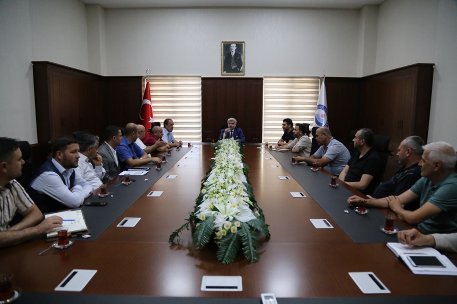 Şahin, İşadamlarıyla Teknopark Gelişmelerini İstişare Etti 
