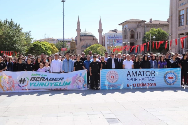 Aksaraylılar Vali Ali Mantı İle Beraber Yürüdüler