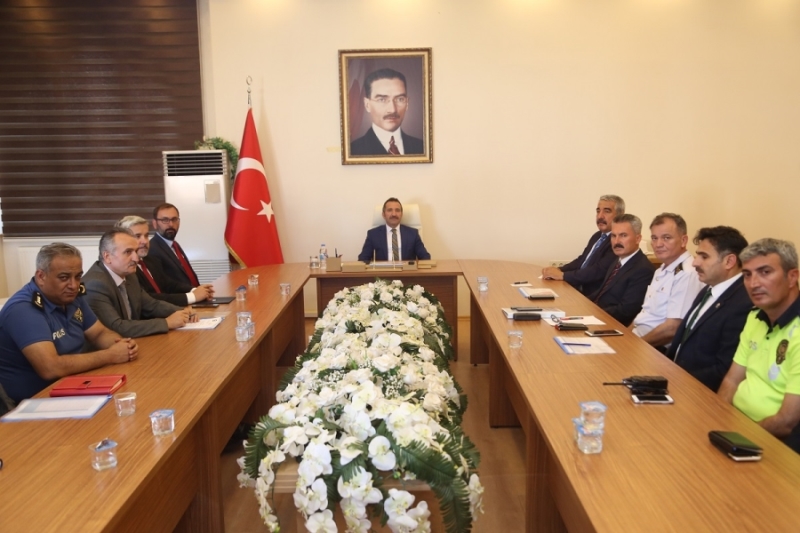 Üniversite Güvenlik Koordinasyon Toplantısı yapıldı