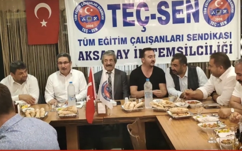   TEÇ-SEN Sendikası Aksaray Temslciliği Üyeleri İle Toplantı Yaptı.