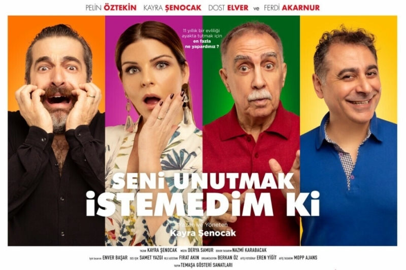 Aksaraylı Tiyatro Sevenler Seni Unutmak İstemedim ki İsimli Tiyatro İle Eğlendiler 