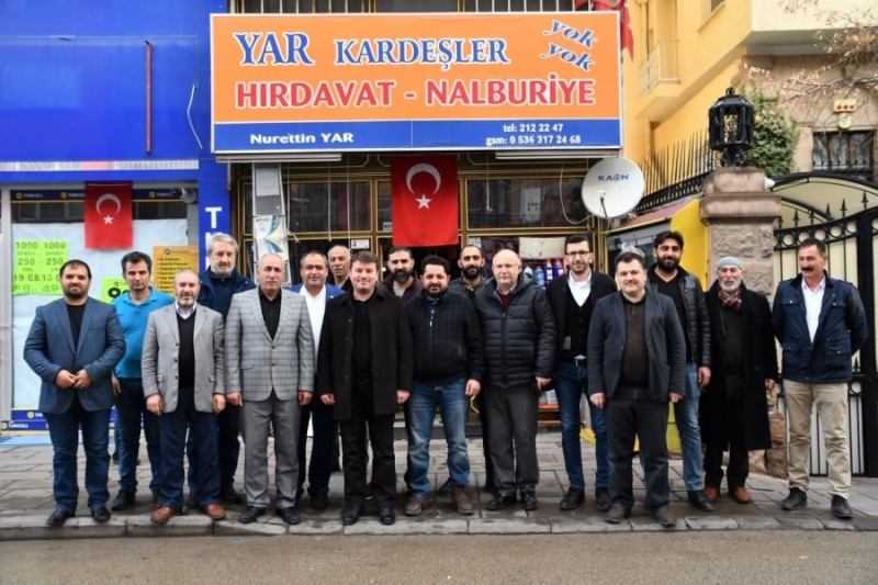 Başkan Dinçer, Gündoğdu Caddesi Esnafları İle Kahvaltı Programında Bir Araya Geldi