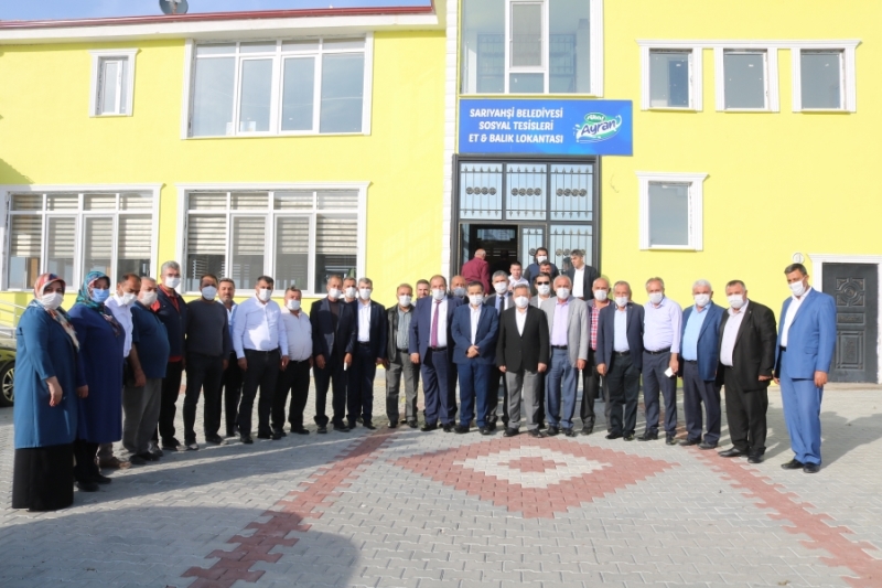 AK PARTİLİ İLÇE VE BELDE BELEDİYE BAŞKANLARI SARIYAHŞİ’DE TOPLANDI