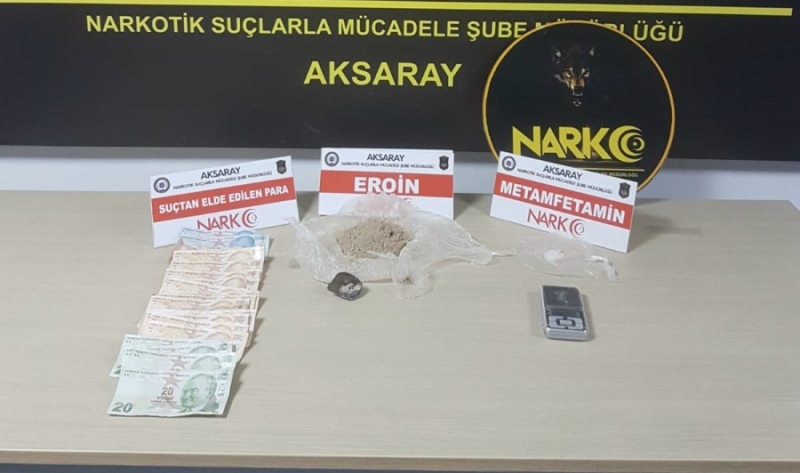 Aksaray’da uyuşturucu operasyonu: 1 tutuklama