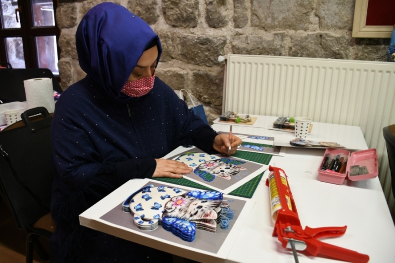 Kurulan kooperatiflerle kadınlar iş sahibi oldu