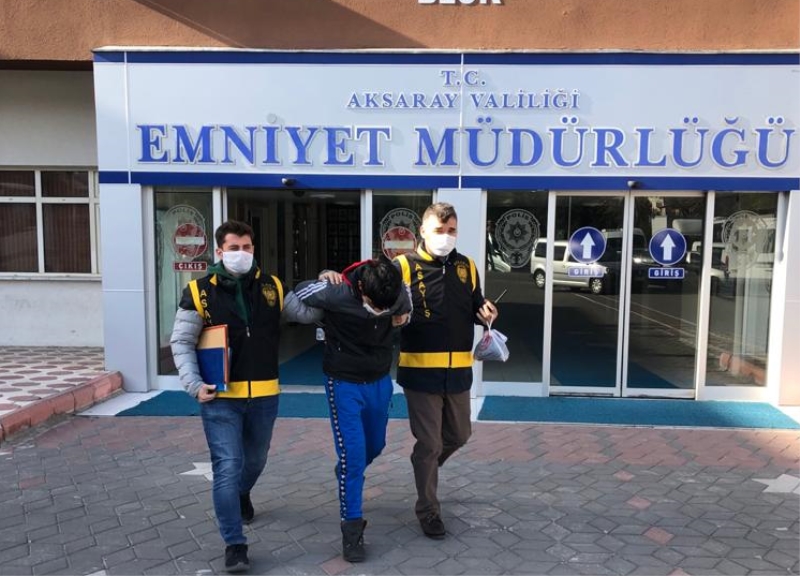 Aksaray da Hırsız Zanlısı 3 Kişi Yakalandı