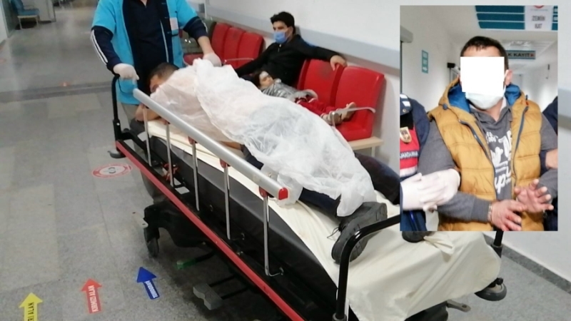 Tartıştığı husumetlisini ekmek bıçağı ile sırtından bıçakladı