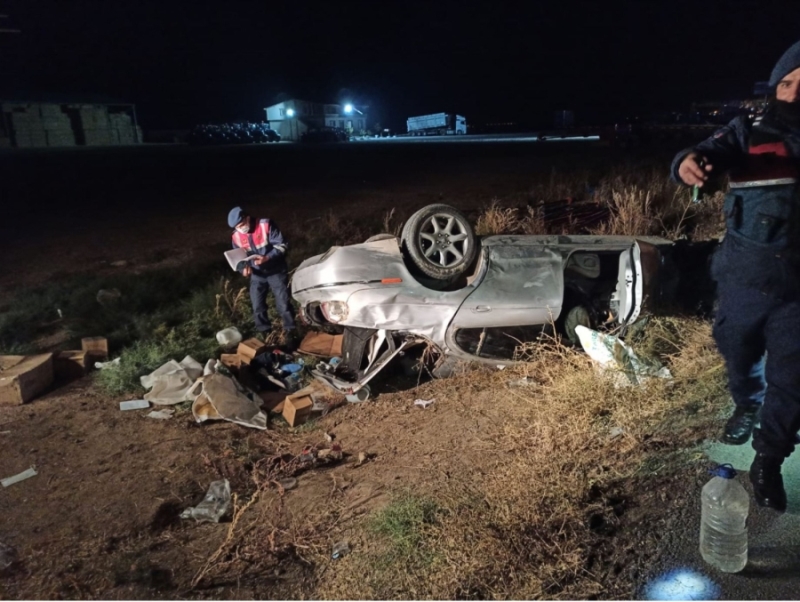 Aksaray’da trafik kazası: 2’si çocuk 4 yaralı