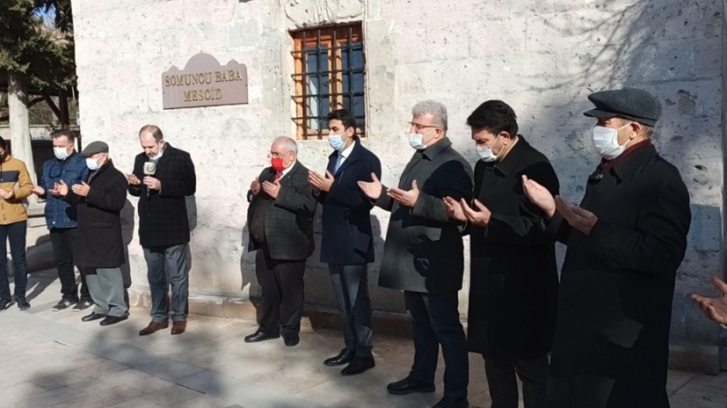 AKSARAYIN HAYIRLI EVLATLARIYLA ADAMLARI SOMUNCU BABA’DA ANILDI