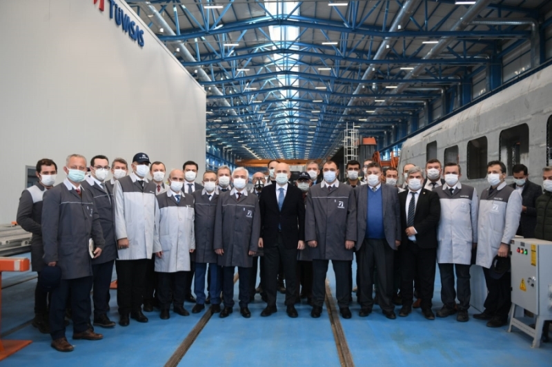 MİLLİ ELEKTRİKLİ TREN SETİNİN SERİ ÜRETİMİNE BAŞLIYORUZ