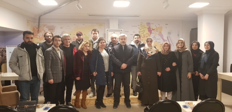 AMATÖR YAZARLAR REKTÖR ŞAHİN’İ MİSAFİR ETTİ