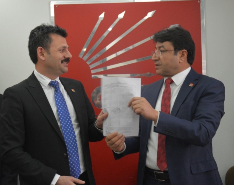   CHP İl Başkanlığında Ali Abbas Ertürk Dönemi Başladı 